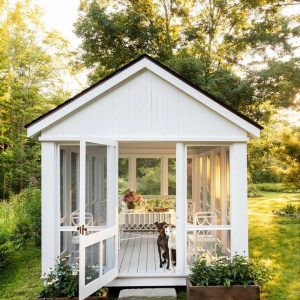 Ahşap Kış Bahçesi 8070