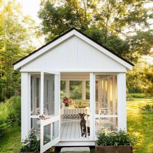 Ahşap Kış Bahçesi