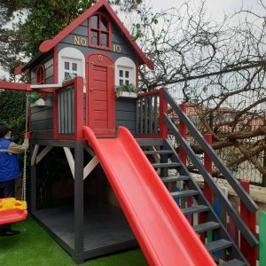 Ahşap Çocuk Evi - Çocuk Oyun Evi - 3219